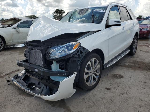 4JGDA5GB1KB216204 - 2019 MERCEDES-BENZ GLE 400 4MATIC WHITE photo 1