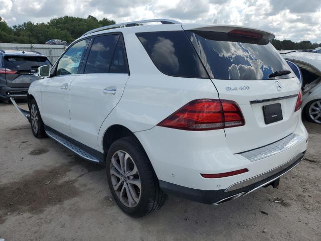 4JGDA5GB1KB216204 - 2019 MERCEDES-BENZ GLE 400 4MATIC WHITE photo 2