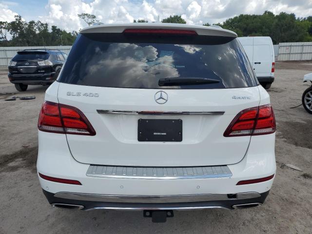 4JGDA5GB1KB216204 - 2019 MERCEDES-BENZ GLE 400 4MATIC WHITE photo 6