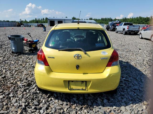 JTDJT903295238944 - 2009 TOYOTA YARIS YELLOW photo 6