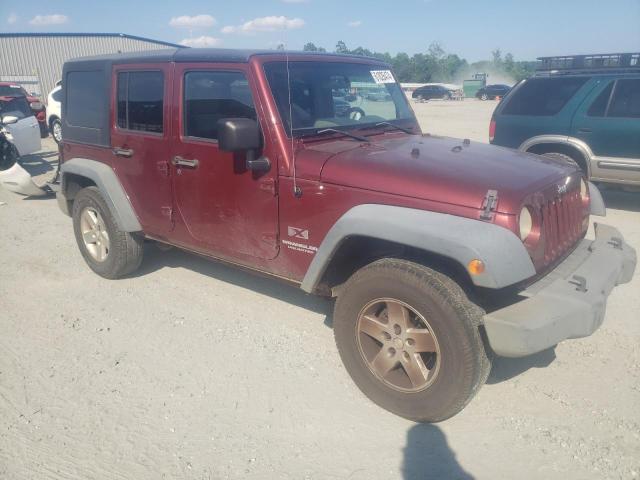 1J4GA39189L786757 - 2009 JEEP WRANGLER U X BURGUNDY photo 4