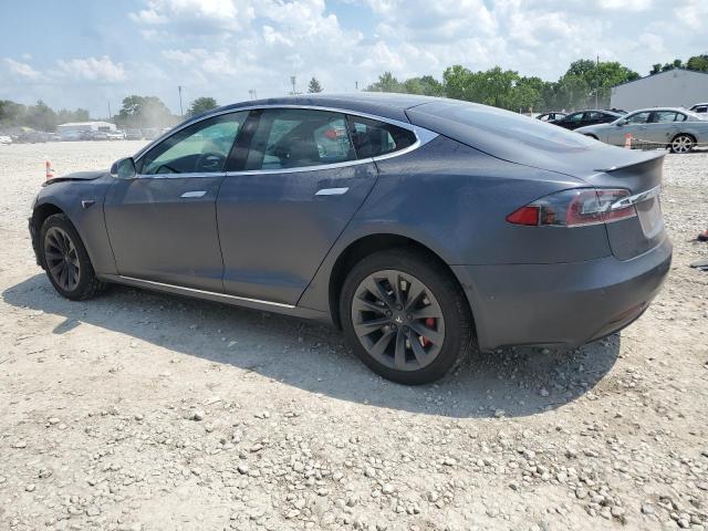 5YJSA1E42KF336826 - 2019 TESLA MODEL S Серебристый фото 2