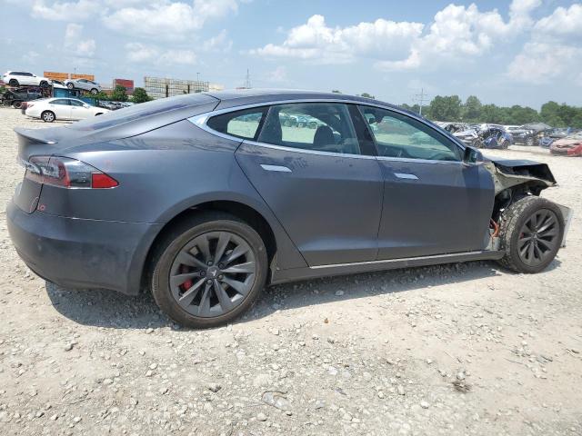 5YJSA1E42KF336826 - 2019 TESLA MODEL S Серебристый фото 3