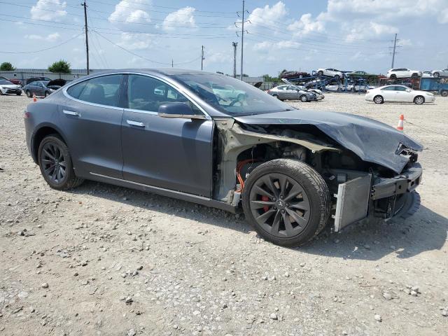 5YJSA1E42KF336826 - 2019 TESLA MODEL S Серебристый фото 4