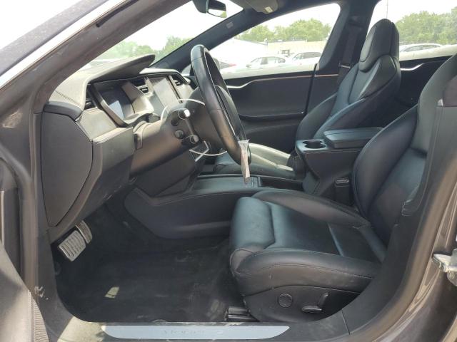 5YJSA1E42KF336826 - 2019 TESLA MODEL S Серебристый фото 7