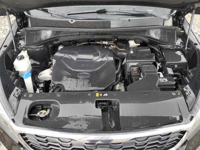 5XYPG4A58KG487814 - 2019 KIA SORENTO LX BLACK photo 12