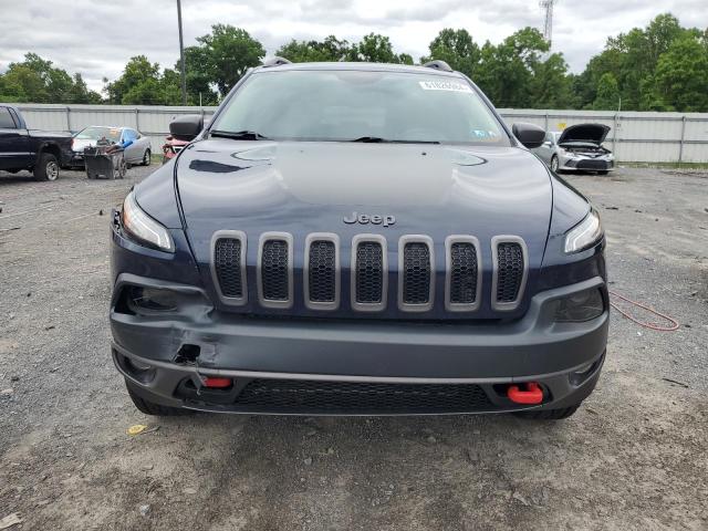 1C4PJMBS2GW183720 - 2016 JEEP CHEROKEE TRAILHAWK BLUE photo 5
