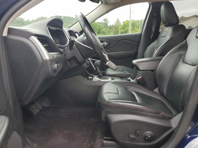 1C4PJMBS2GW183720 - 2016 JEEP CHEROKEE TRAILHAWK BLUE photo 7