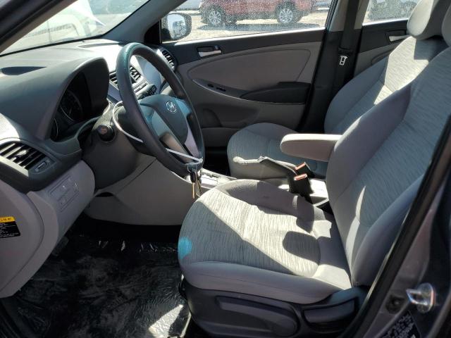 KMHCT4AE0GU121471 - 2016 HYUNDAI ACCENT SE Графитовый фото 7