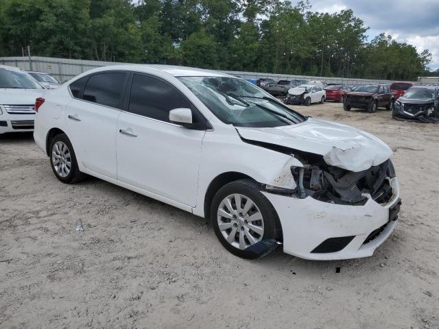 3N1AB7AP5KY361271 - 2019 NISSAN SENTRA S WHITE photo 4