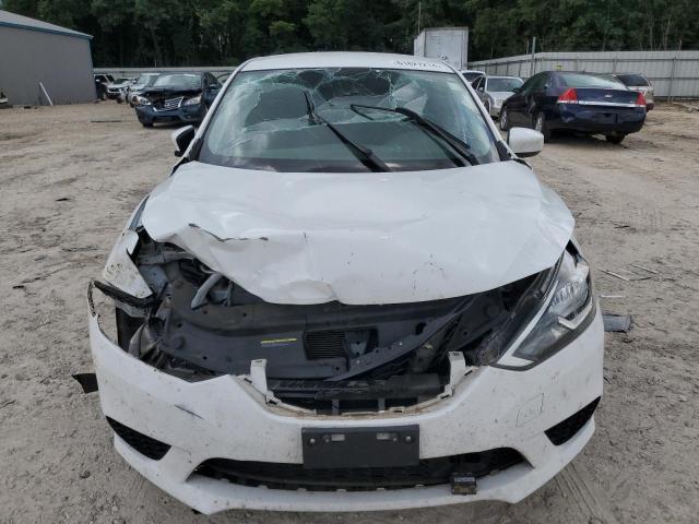 3N1AB7AP5KY361271 - 2019 NISSAN SENTRA S WHITE photo 5