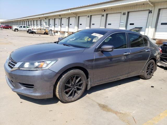 1HGCR2F33FA001681 - 2015 HONDA ACCORD LX GRAY photo 1