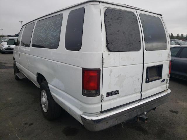 1FBSS31SX2HA84700 - 2002 FORD ECONOLINE E350 SUPER DUTY WAGON WHITE photo 9