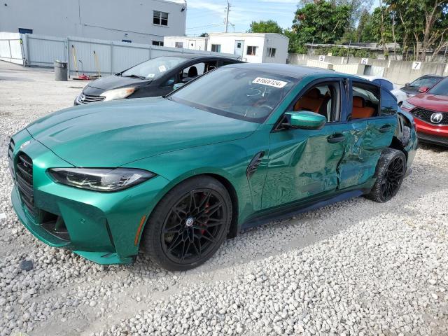 WBS33AY02NFL88764 - 2022 BMW M3 COMPETITION GREEN photo 1