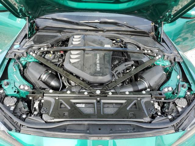 WBS33AY02NFL88764 - 2022 BMW M3 COMPETITION GREEN photo 11