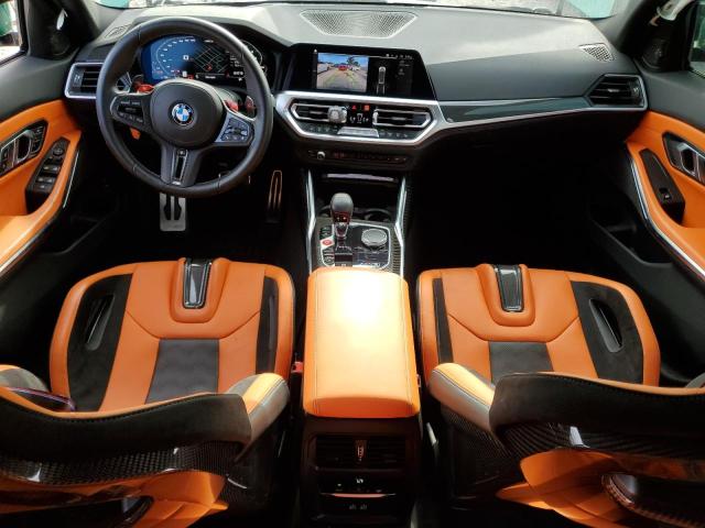 WBS33AY02NFL88764 - 2022 BMW M3 COMPETITION GREEN photo 8