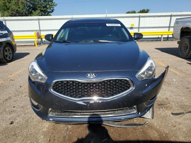 KNALN4D77E5145198 - 2014 KIA CADENZA PREMIUM BLUE photo 5