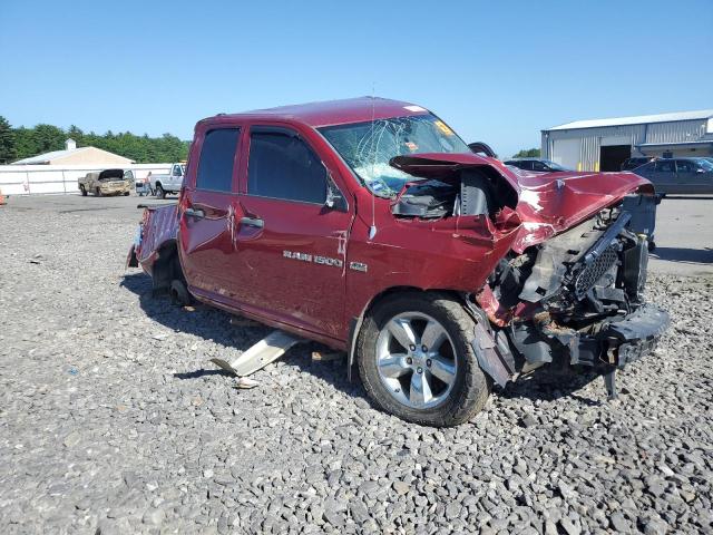 1C6RD7FT4CS164583 - 2012 DODGE RAM 1500 ST წითელი ფოტო 4