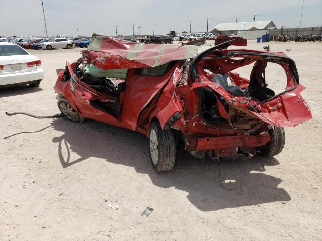 KL8CD6SA9HC827380 - 2017 CHEVROLET SPARK 1LT RED photo 2