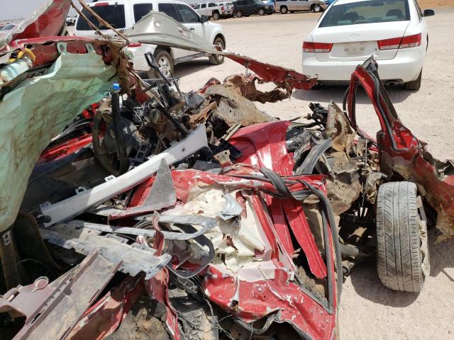 KL8CD6SA9HC827380 - 2017 CHEVROLET SPARK 1LT RED photo 8