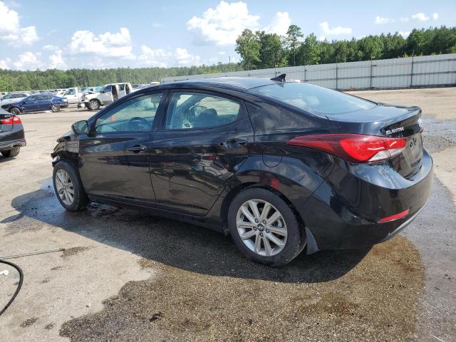 KMHDH4AE5EU164917 - 2014 HYUNDAI ELANTRA SE BLACK photo 2