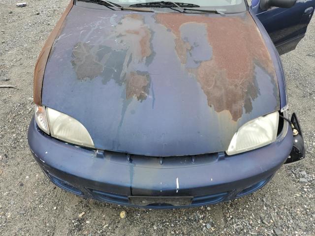 1G1JC524627307779 - 2002 CHEVROLET CAVALIER BASE BLUE photo 11