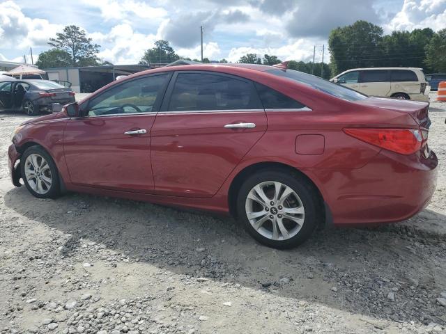 5NPEC4ACXBH286748 - 2011 HYUNDAI SONATA SE RED photo 2