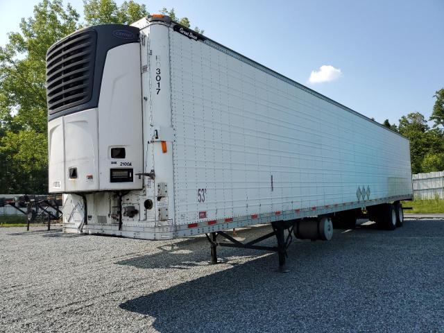 1GRAA0620CW703017 - 2012 GREAT DANE TRAILER SEMI TRAIL WHITE photo 9