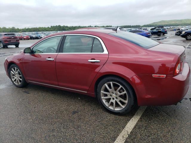 1G1ZE5EB8AF144242 - 2010 CHEVROLET MALIBU LTZ მუქწითელი ფოტო 2