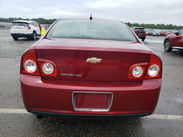 1G1ZE5EB8AF144242 - 2010 CHEVROLET MALIBU LTZ მუქწითელი ფოტო 6