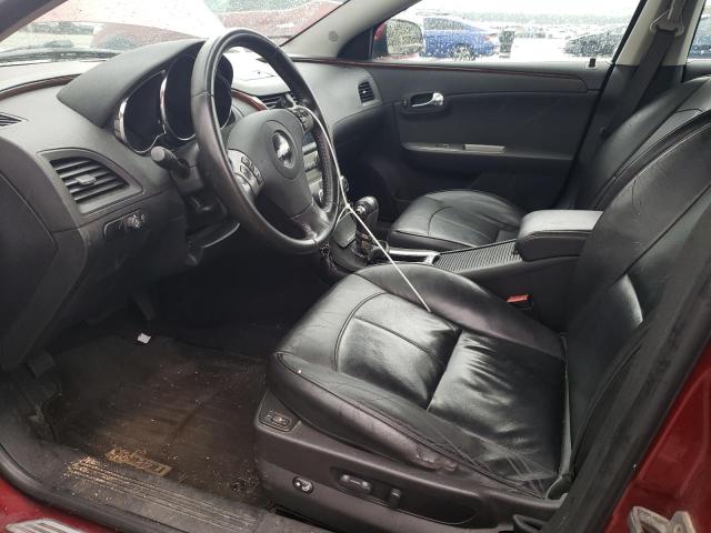 1G1ZE5EB8AF144242 - 2010 CHEVROLET MALIBU LTZ მუქწითელი ფოტო 7