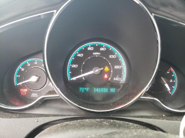 1G1ZE5EB8AF144242 - 2010 CHEVROLET MALIBU LTZ მუქწითელი ფოტო 9