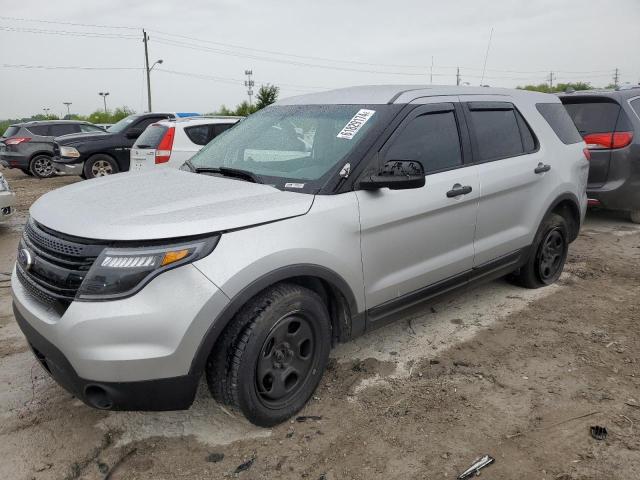 1FM5K8AR6EGA92818 - 2014 FORD EXPLORER POLICE INTERCEPTOR 银色 照片 1