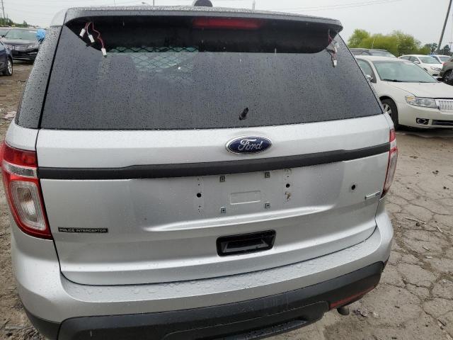 1FM5K8AR6EGA92818 - 2014 FORD EXPLORER POLICE INTERCEPTOR 银色 照片 6