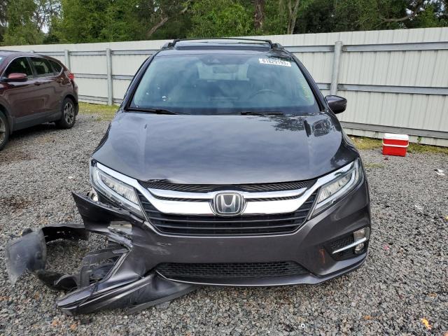 5FNRL6H9XKB078892 - 2019 HONDA ODYSSEY ELITE GRAY photo 5