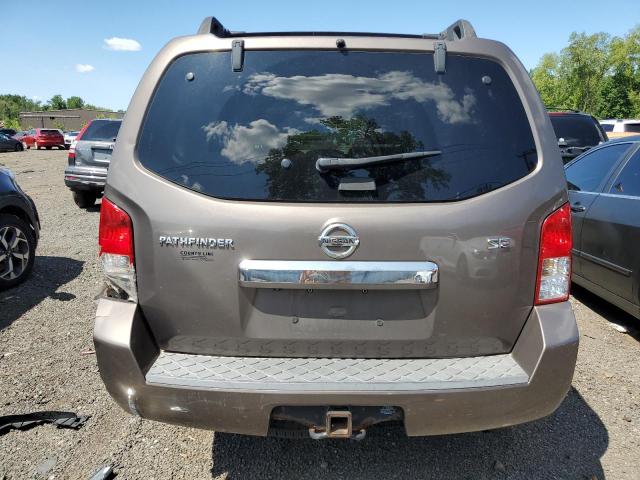 5N1AR18B08C649647 - 2008 NISSAN PATHFINDER S BROWN photo 6