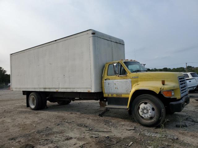 1FDNF70J0WVA01405 - 1998 FORD F700 YELLOW photo 1