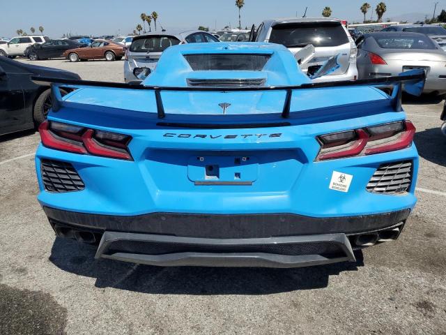 1G1YC3D45N5118766 - 2022 CHEVROLET CORVETTE STINGRAY 3LT BLUE photo 6