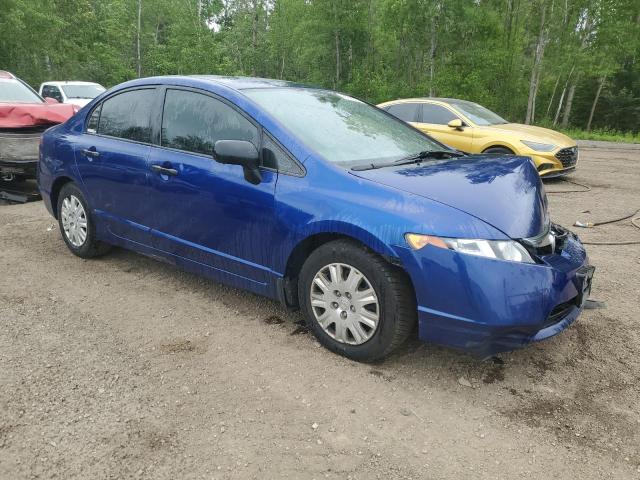 2HGFA163X7H037384 - 2007 HONDA CIVIC DX BLUE photo 4