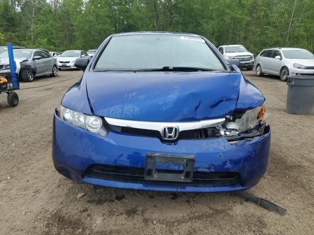 2HGFA163X7H037384 - 2007 HONDA CIVIC DX BLUE photo 5