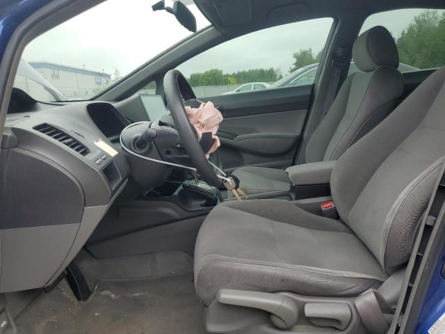 2HGFA163X7H037384 - 2007 HONDA CIVIC DX BLUE photo 7