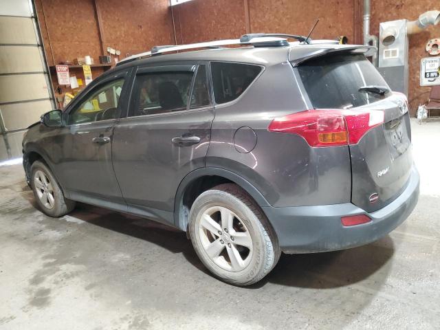 JTMRFREV7D5019457 - 2013 TOYOTA RAV4 XLE CHARCOAL photo 2