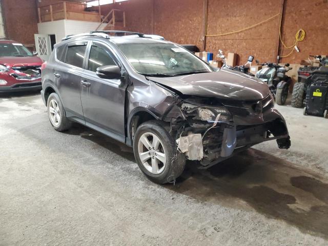 JTMRFREV7D5019457 - 2013 TOYOTA RAV4 XLE CHARCOAL photo 4
