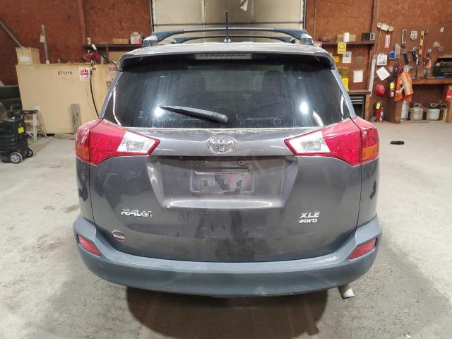 JTMRFREV7D5019457 - 2013 TOYOTA RAV4 XLE CHARCOAL photo 6