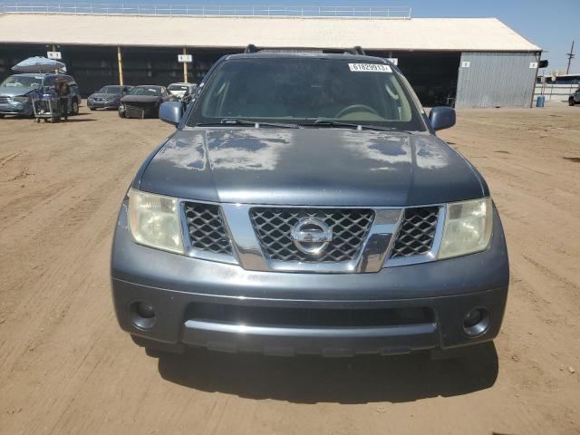 5N1AR18U15C706743 - 2005 NISSAN PATHFINDER LE BLUE photo 5