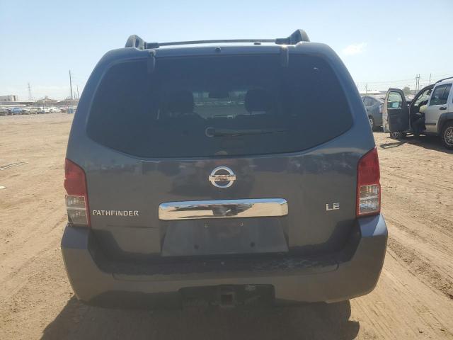 5N1AR18U15C706743 - 2005 NISSAN PATHFINDER LE BLUE photo 6