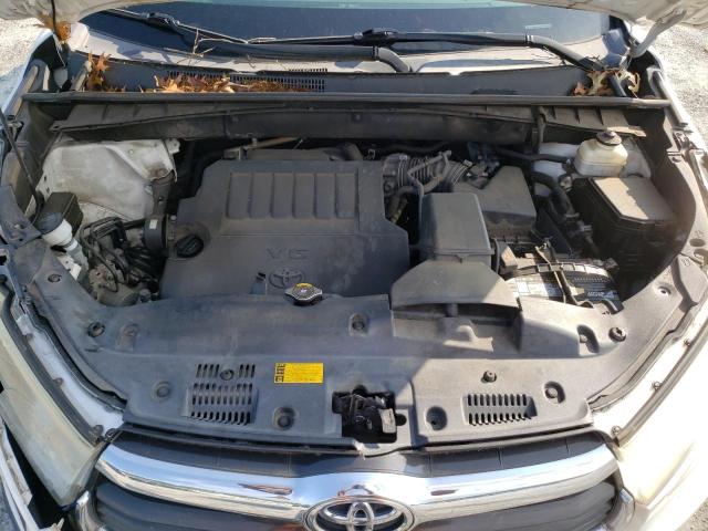 5TDKKRFH9ES026878 - 2014 TOYOTA HIGHLANDER XLE Weiß Foto 12