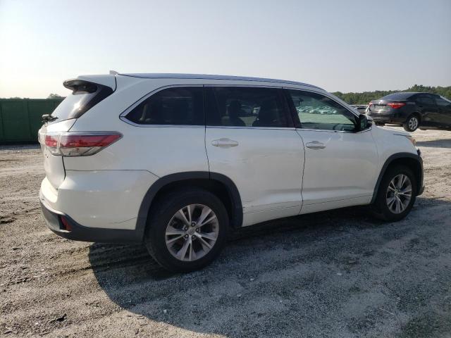 5TDKKRFH9ES026878 - 2014 TOYOTA HIGHLANDER XLE Weiß Foto 3