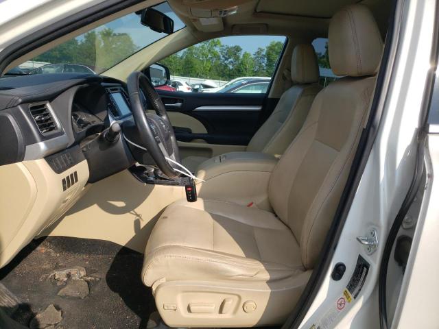 5TDKKRFH9ES026878 - 2014 TOYOTA HIGHLANDER XLE Weiß Foto 7