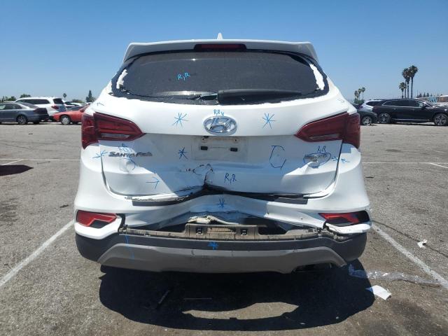 5NMZU3LB0HH009111 - 2017 HYUNDAI SANTA FE S WHITE photo 6